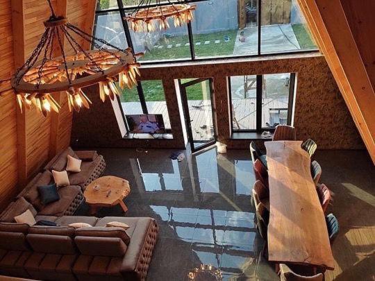 Qafqaz Wood Chalet 盖贝莱 外观 照片