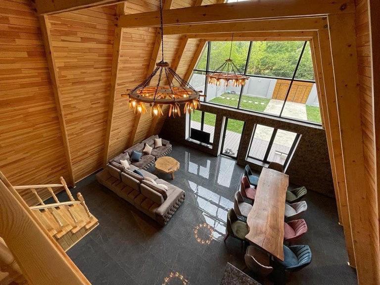 Qafqaz Wood Chalet 盖贝莱 外观 照片