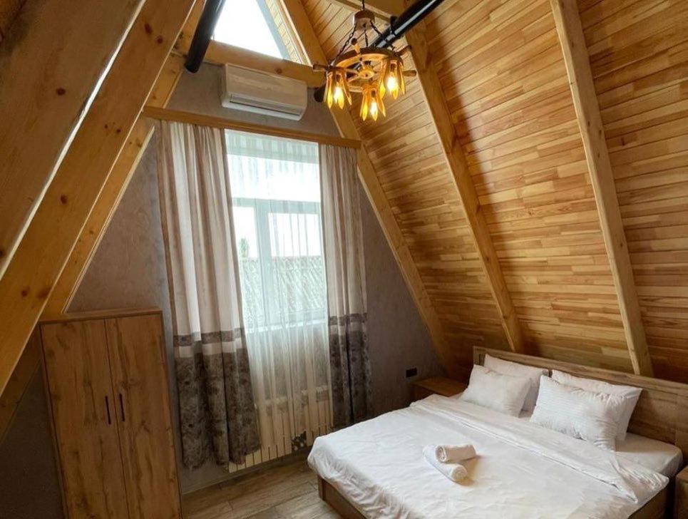 Qafqaz Wood Chalet 盖贝莱 外观 照片