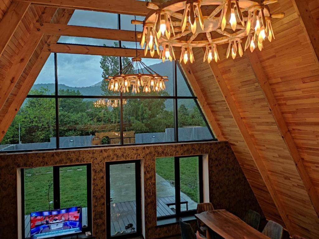 Qafqaz Wood Chalet 盖贝莱 外观 照片