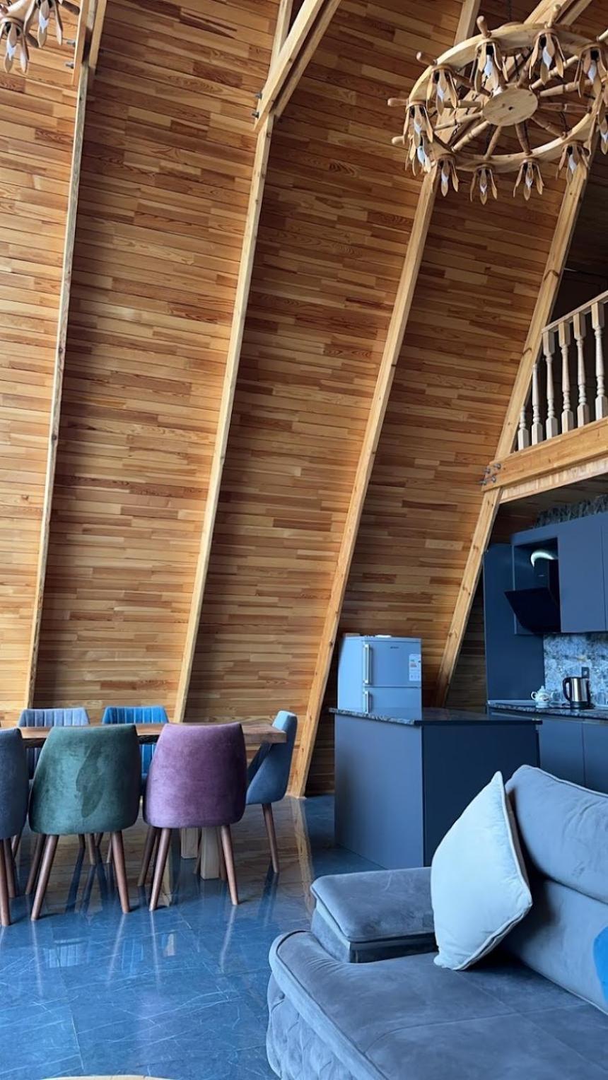 Qafqaz Wood Chalet 盖贝莱 外观 照片